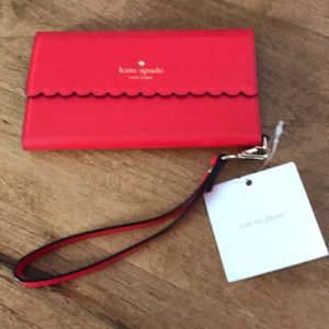 Kate spade phone case/wristlet